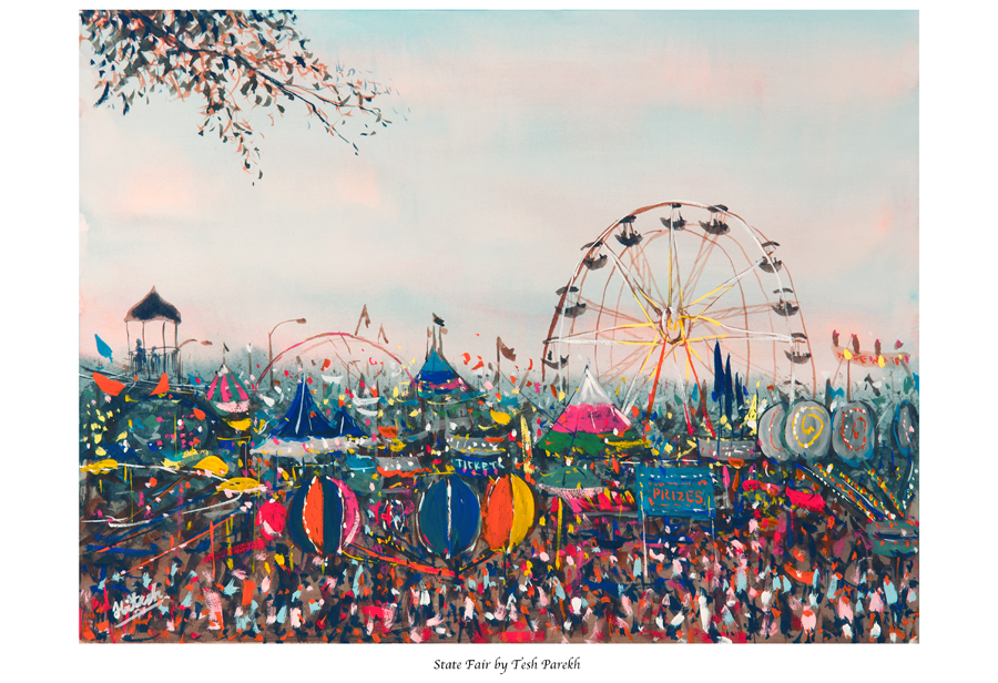 Now available for purchase- “State Fair” Fine Art Print by Raleigh NC Fine Artist