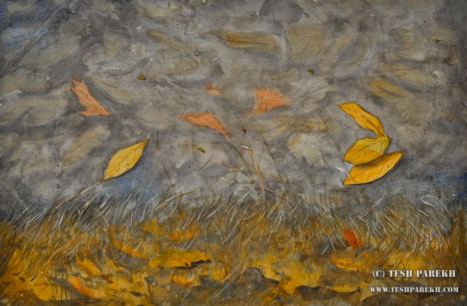 Submerged – A watercolor painting by Raleigh NC Fine Artist